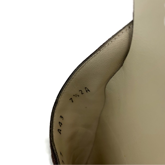 Salvatore Ferragamo Brown Suede Women’s Slip On Shoes - Picture 9 of 9